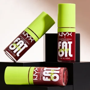 NYX الشفاه سمنة مغذية أحمر الشفاه السائل شفافة الكرز المعدنية زيت الشفاه غير لزجة الشفاه كريستال هلام زيت الشفاه مستحضرات التجميل
