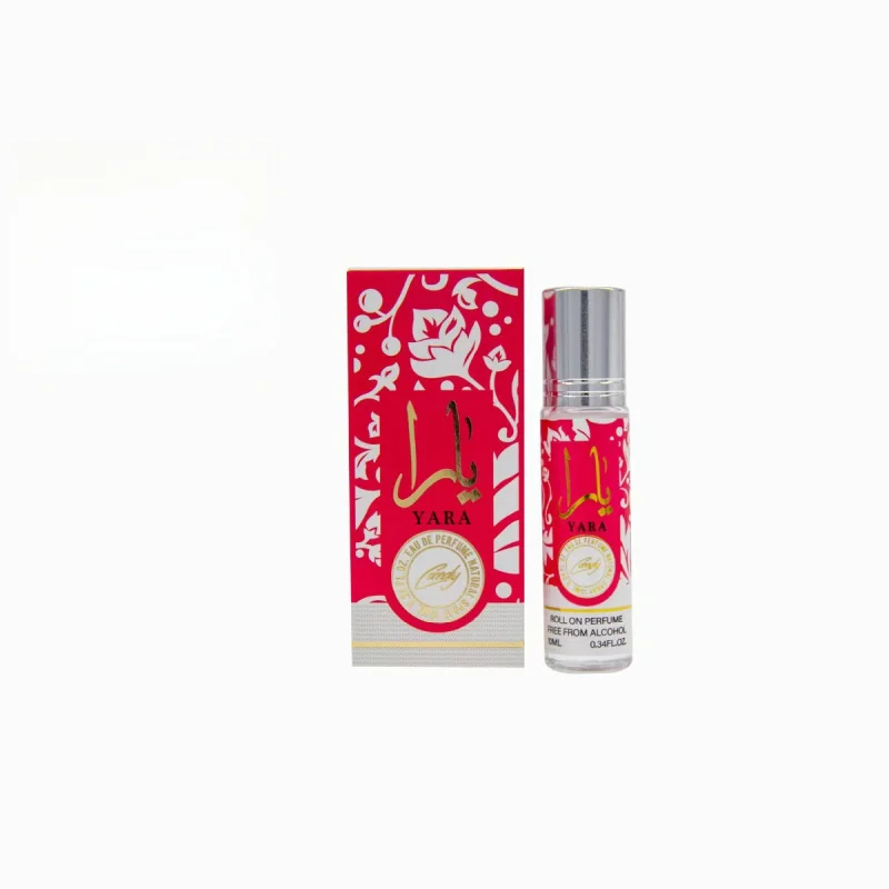 عطر يارا رول أون 10 مل، عطر خفيف يدوم طويلاً للجنسين، زيت عطر على الطراز الشرق أوسطي - الصورة 2
